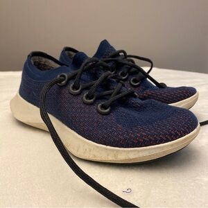 Allbirds Tree Dasher 1 Womens Blue Alpha Running Shoes Sneakers
